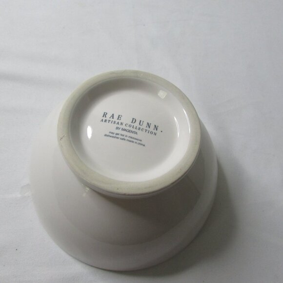 Rae Dunn Bowl Early Bird White Cereal Bowl - Picture 5 of 8